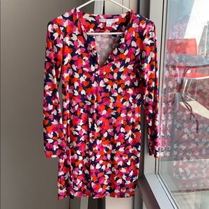 Diane Von Furstenberg Long Sleeved Dress